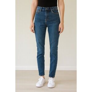 Old Navy Mid-Rise Dark Wash Denim Jeans Comfortable Everyday Style